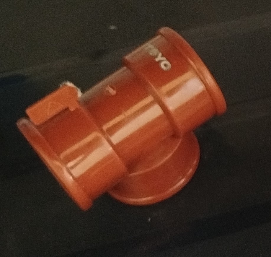 CONECTOR T HEMBRA 3/4" C/ROSCA