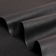 TEJIDO VINIL FINO PARA TAPICERIA, 100% PVC, 1.40M DE ANCHO, LISO COLOR NEGRO