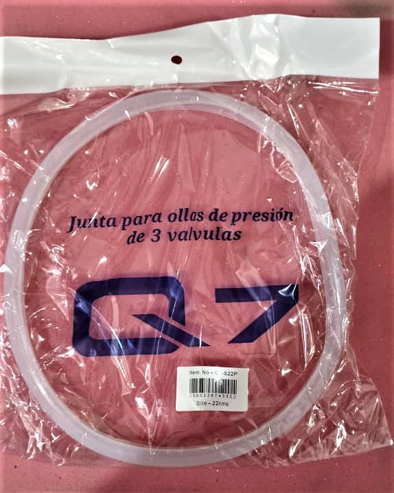 JUNTA DE SILICONA P/OLLA 3 VALVULAS
22CM-5 L. -Q7
