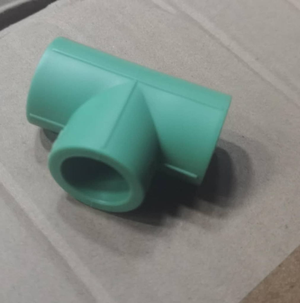 TEE LISA 1/2" TERMOFUSION-PPR-VERDE