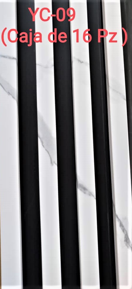 PANEL WPC (WOOD PLASTIC COMPOSITE) PARA REVESTIMIENTO DE PAREDES, MODELO No. 168-24# YC-09, DIMENSIONES 168MM X 24MM X 2900MM.
