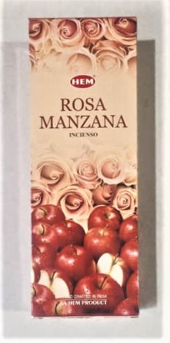 CAJA DE INCIENSO DE VARITA DE MANZANA HEM-68