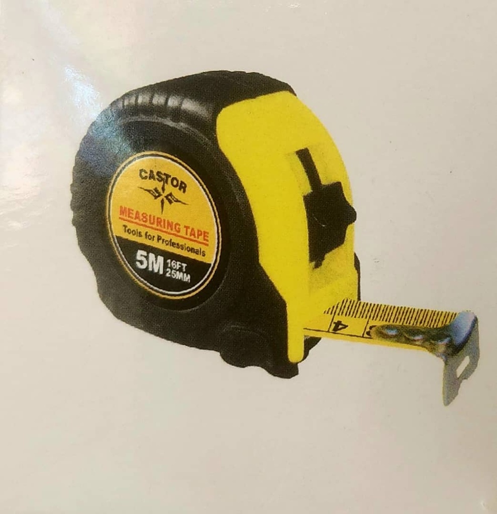 CINTA METRICA 5M, MARCA CASTOR