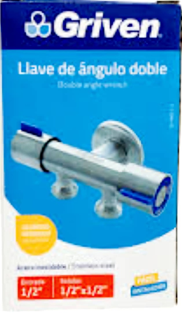 SET DE LLAVES DE ANGULO DOBLE 1/2" x 1/2" x 1/2", MARCA GRIVEN