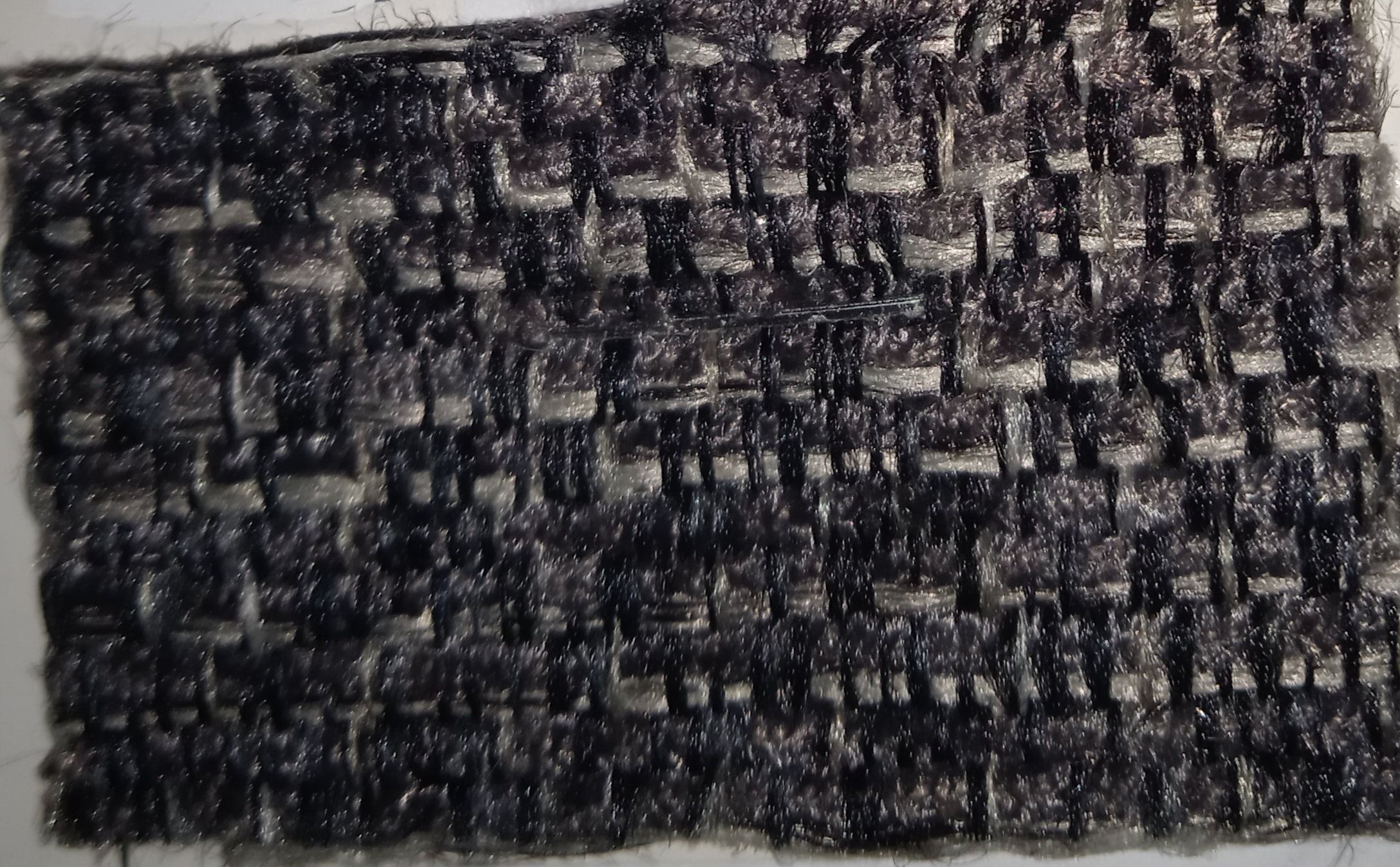 Yute Gris Oscuro Cuadritos