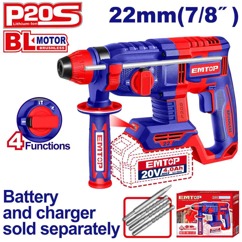 Perforador rotativo inalámbrico