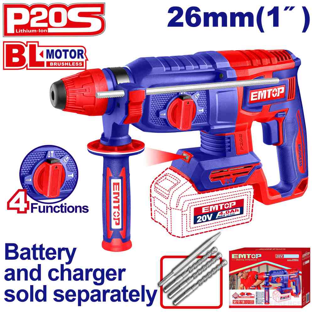 Perforador rotativo inalámbrico