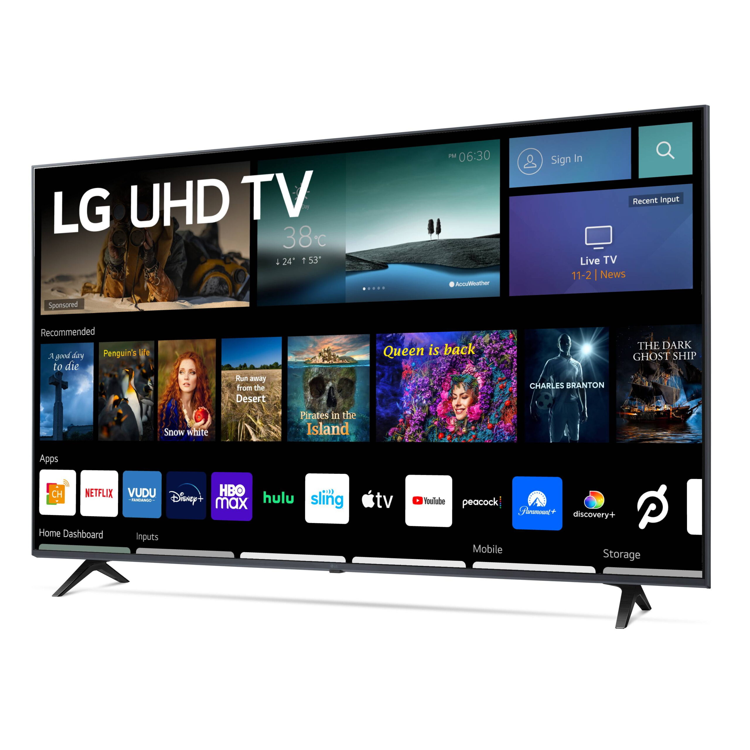 LG 50" 4K UHD Smart TV 2160p webOS
