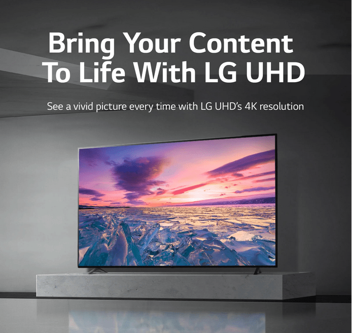 Smart TV LG 65" 4K UHD