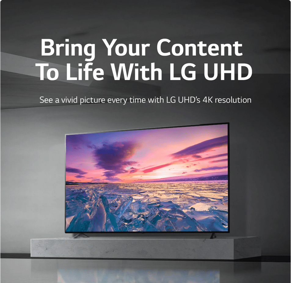 SMART TV LG 75” 4K UHD