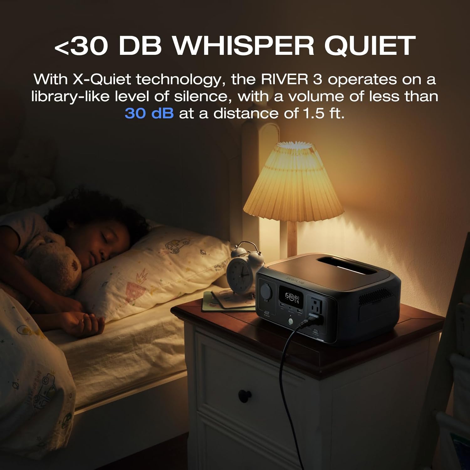 EF ECOFLOW Generador solar RIVER 3 con panel solar de 45 W, estación de energía portátil de 245 Wh, batería LiFePO4 de 300 W hasta 600 W de salida de CA, <20 MS UPS