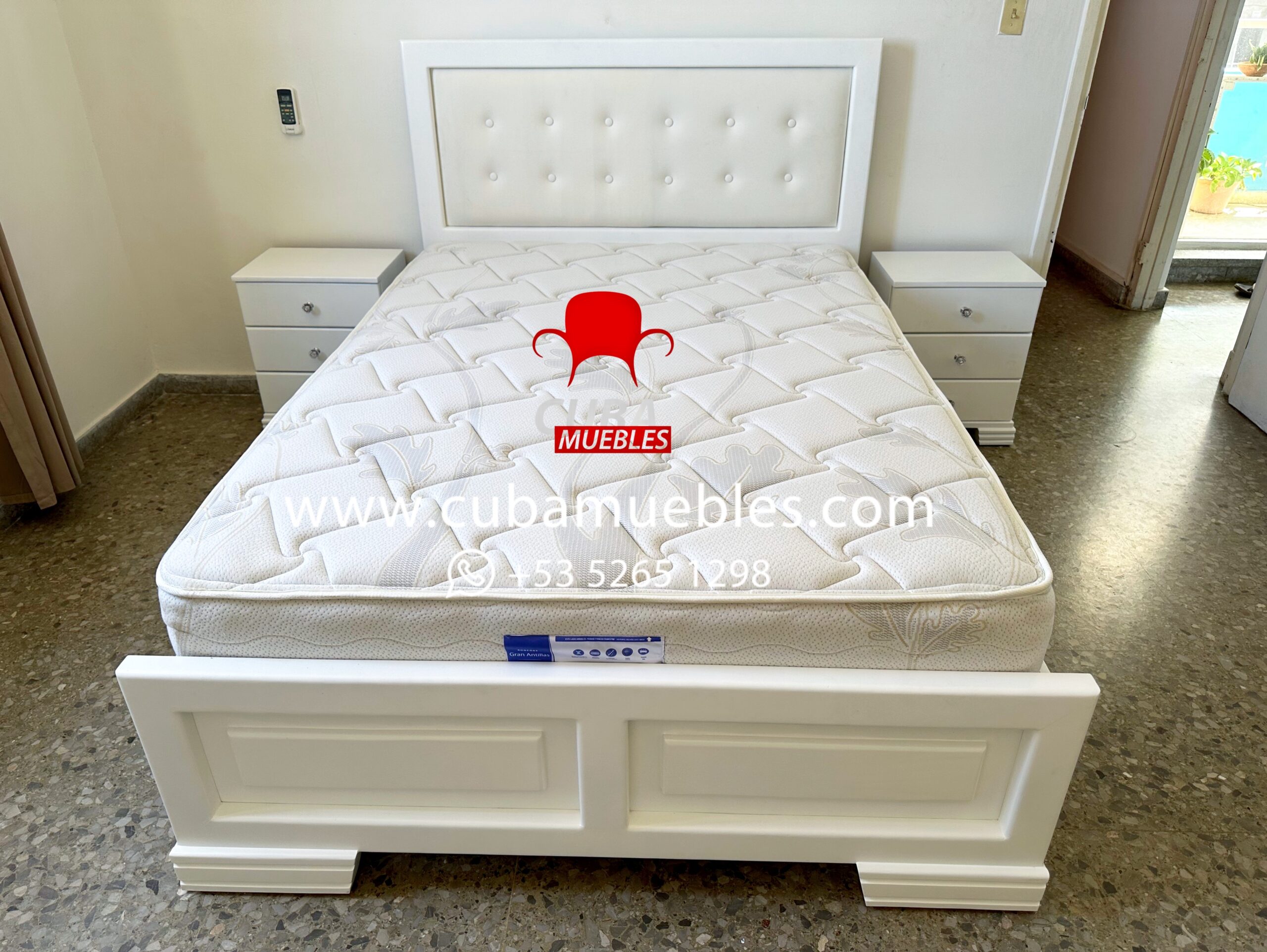 Cama Virgin Camera Blanca (P)
