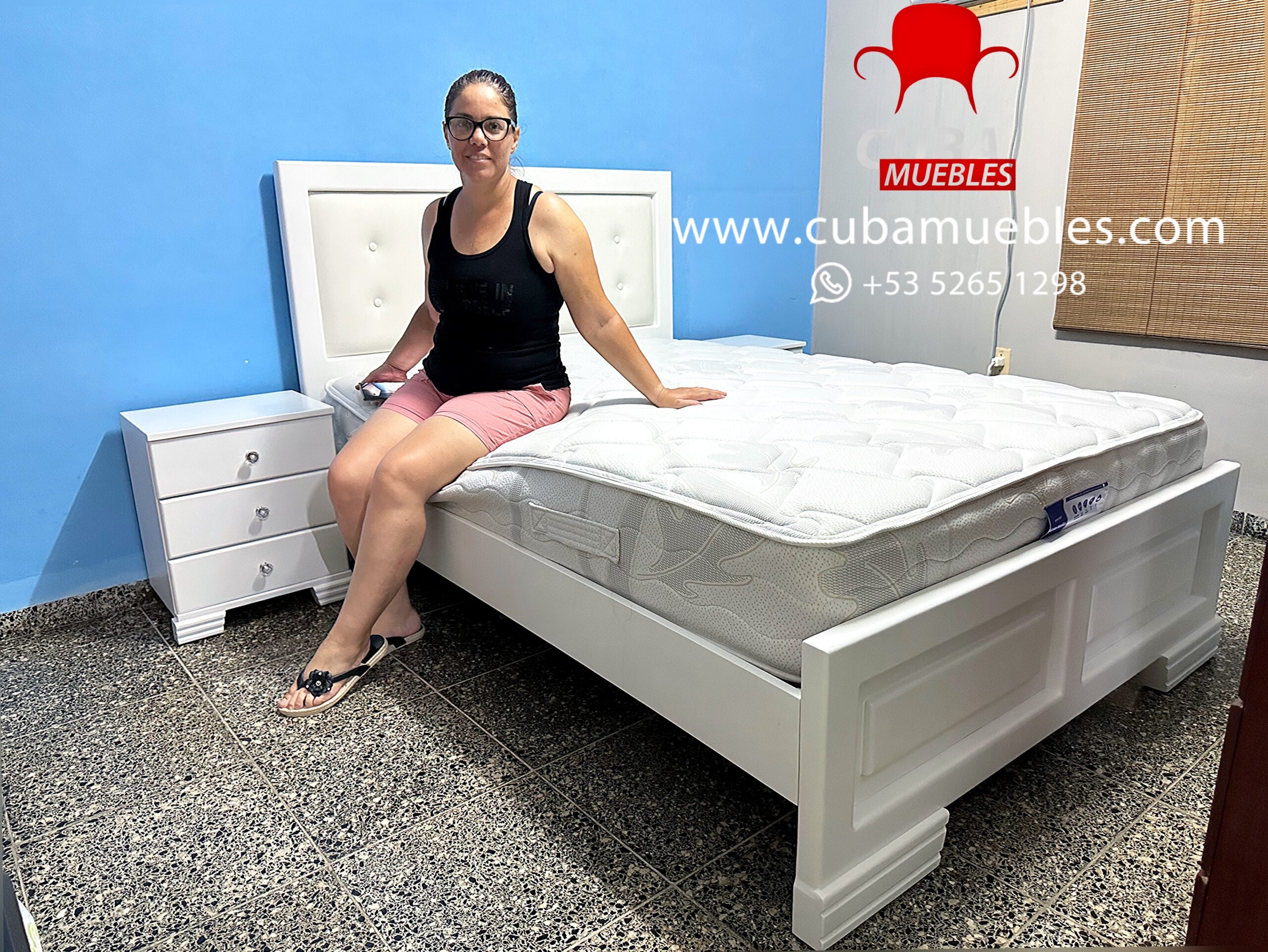 Cama Virgin Camera Blanca (P)