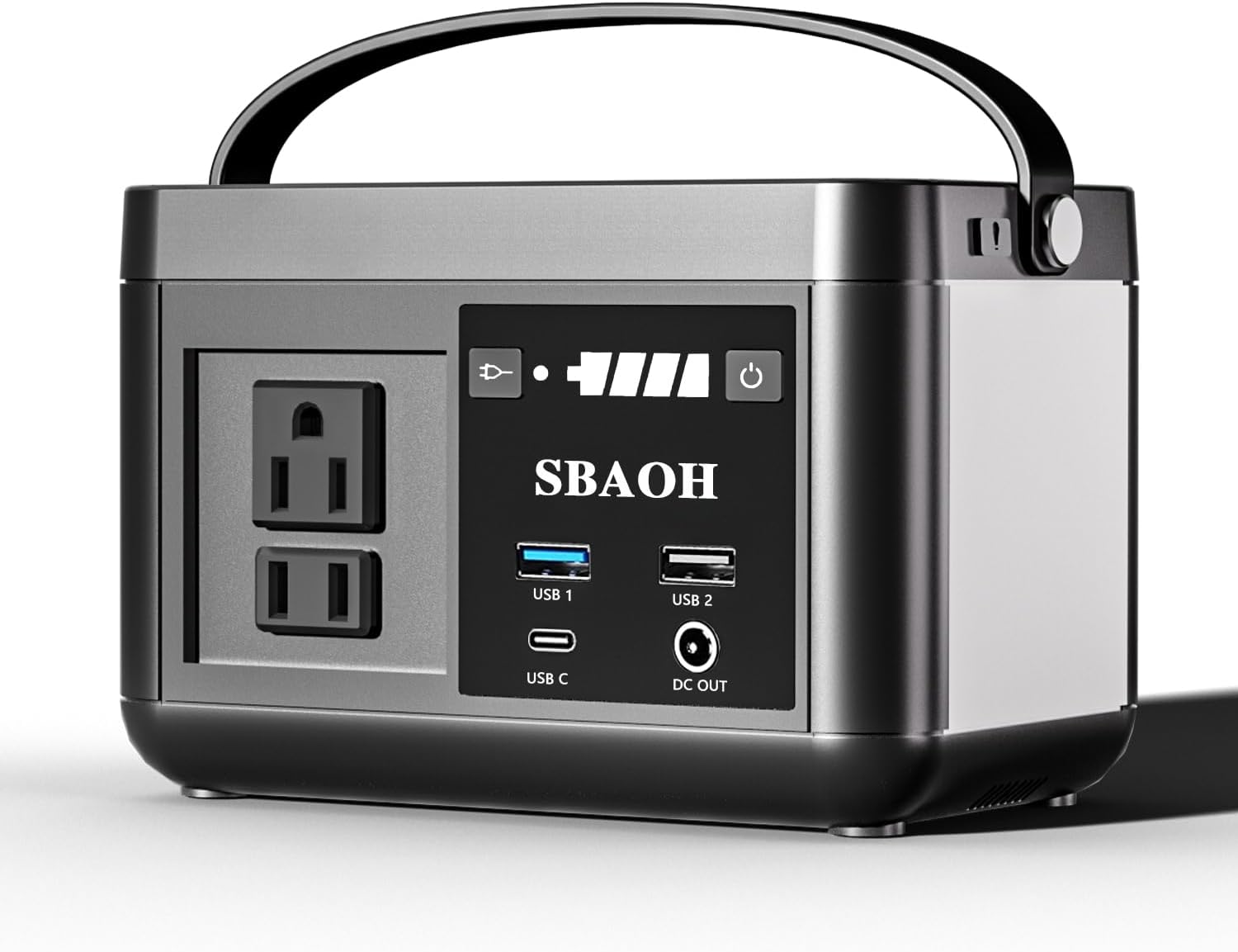 Estación de energía portátil 88.8WH, generador solar de batería de litio de 110 V CA USB-C generadores solares para camping, viajes por carretera, emergencia