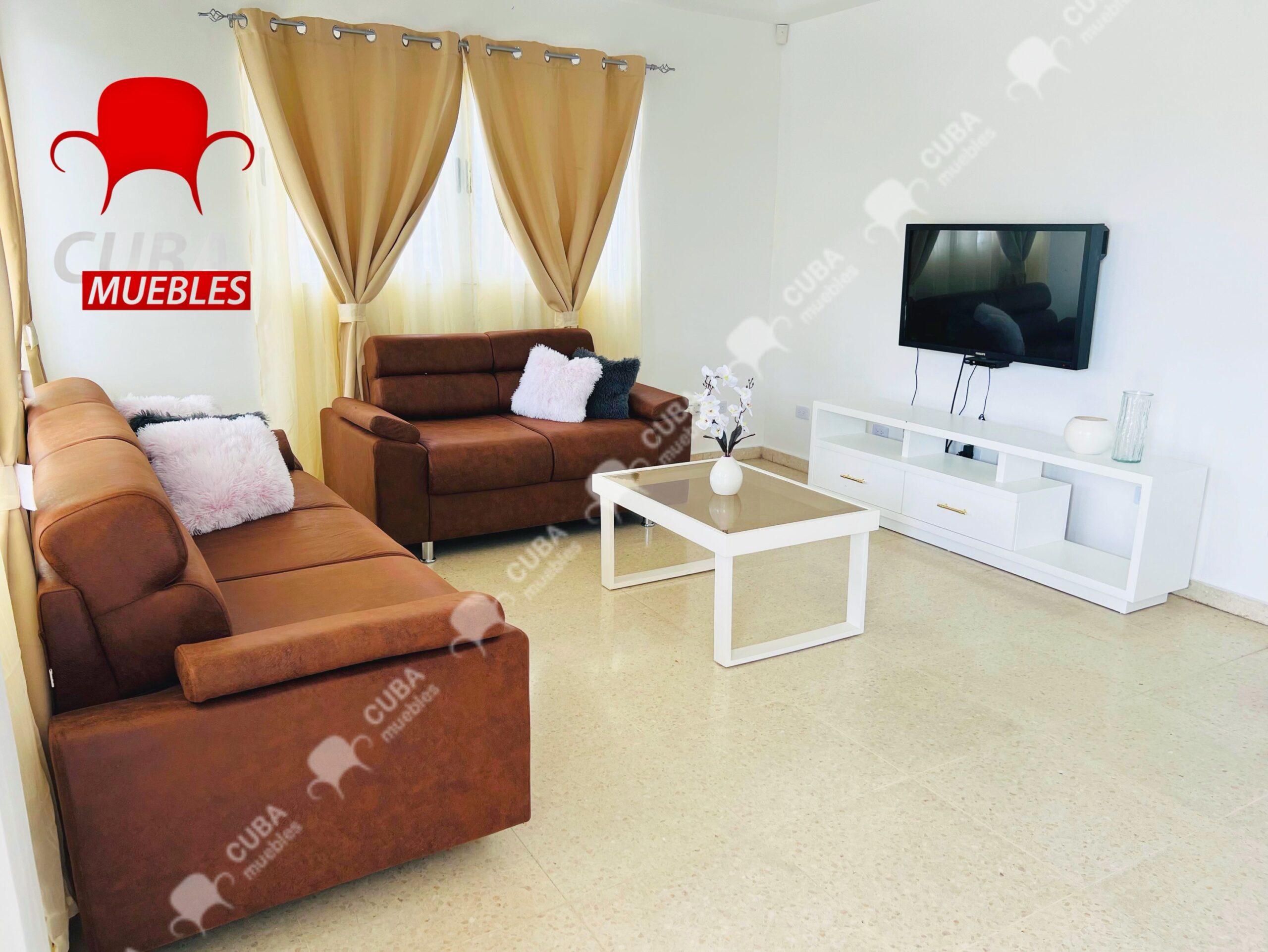 Multimueble de catálogo blanco