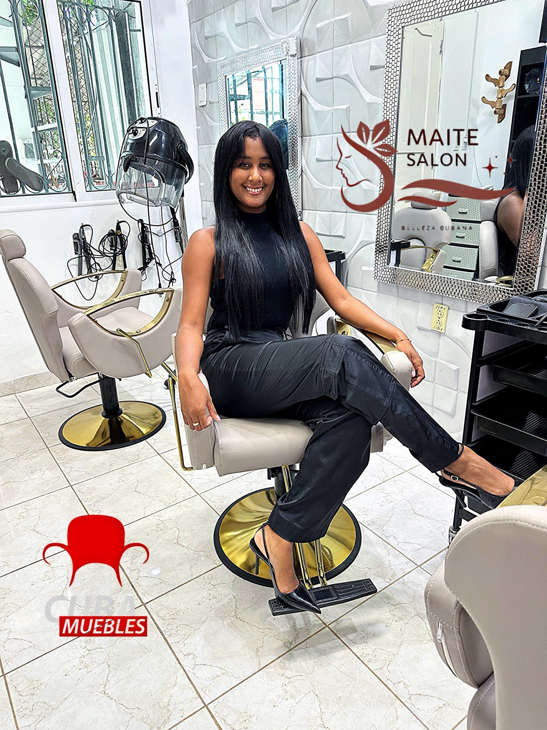 Sillón de lujo para Estilista.