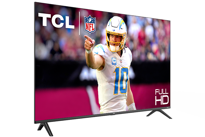 TELEVISOR INTELIGENTE LED TCL DE 43" CON RESOLUCIÓN FHD 1080P Y ROKU TV - 43S310R