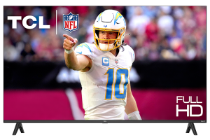 TELEVISOR INTELIGENTE LED TCL DE 43" CON RESOLUCIÓN FHD 1080P Y ROKU TV - 43S310R