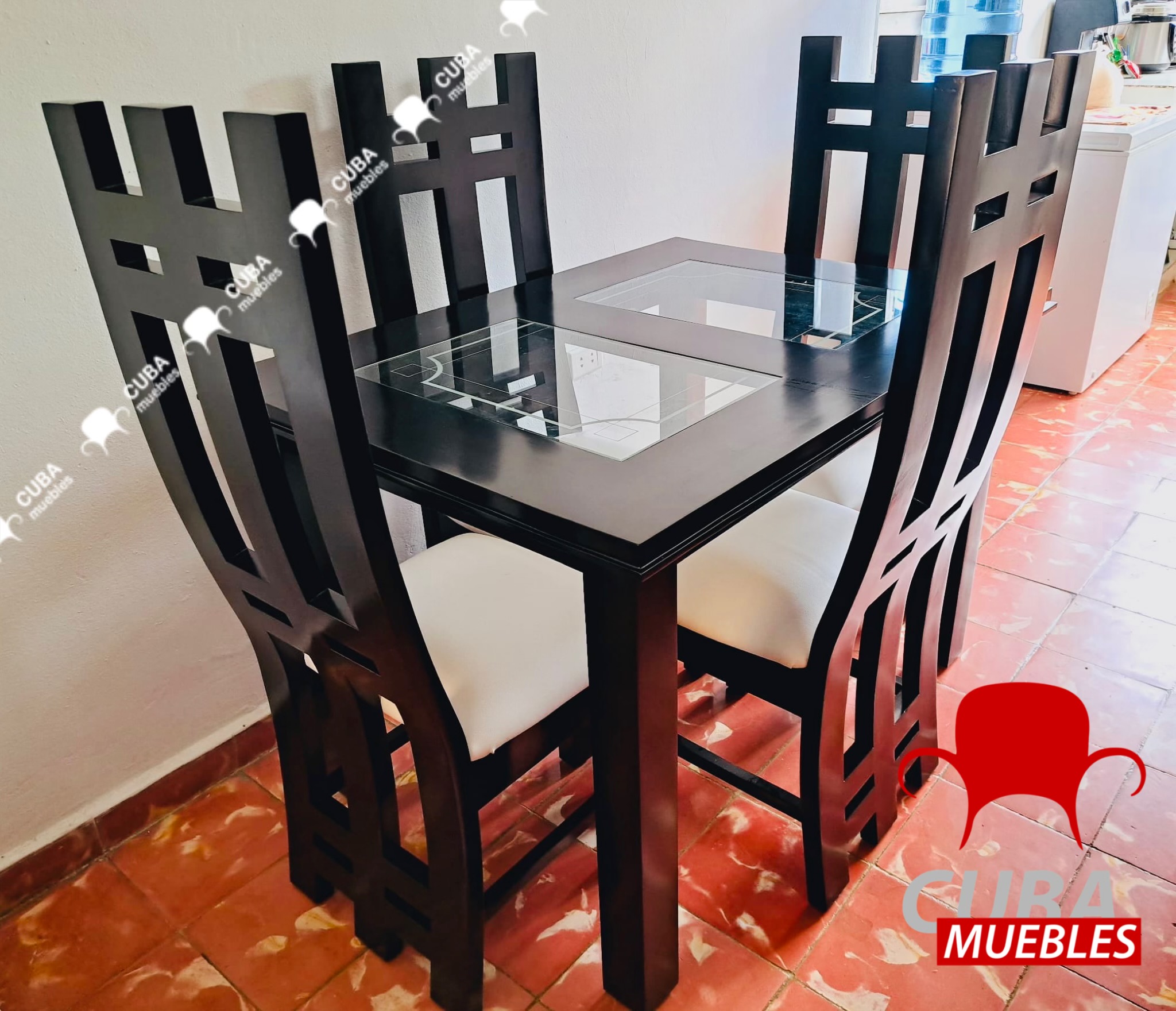 Juego de comedor TORRES 4 sillas