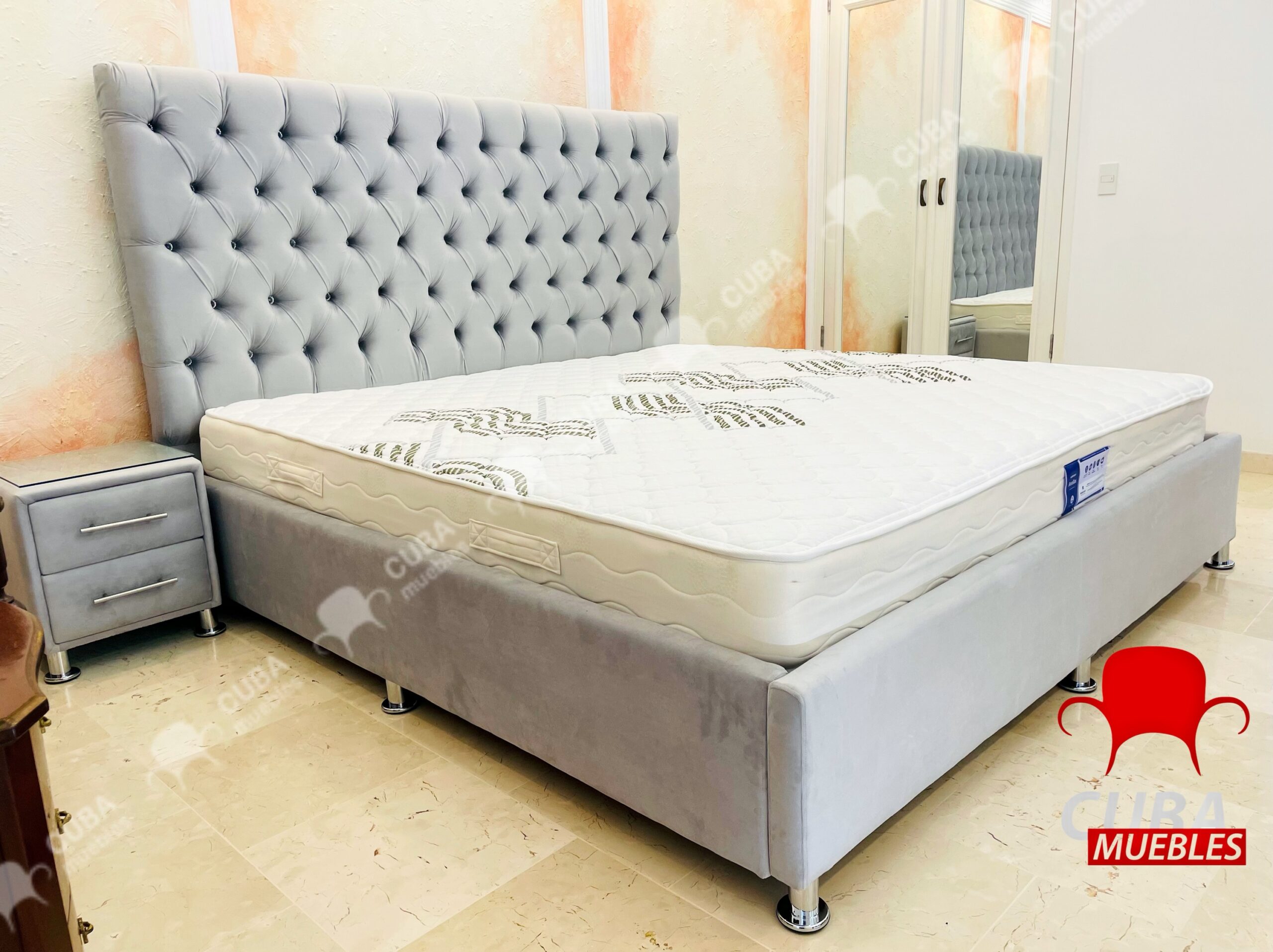 Cama Epoque Light king size