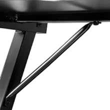 Mesa de Gamerz en forma de Z, superficie de fibra de carbono y gancho para auriculares (44 pulgadas, negro)