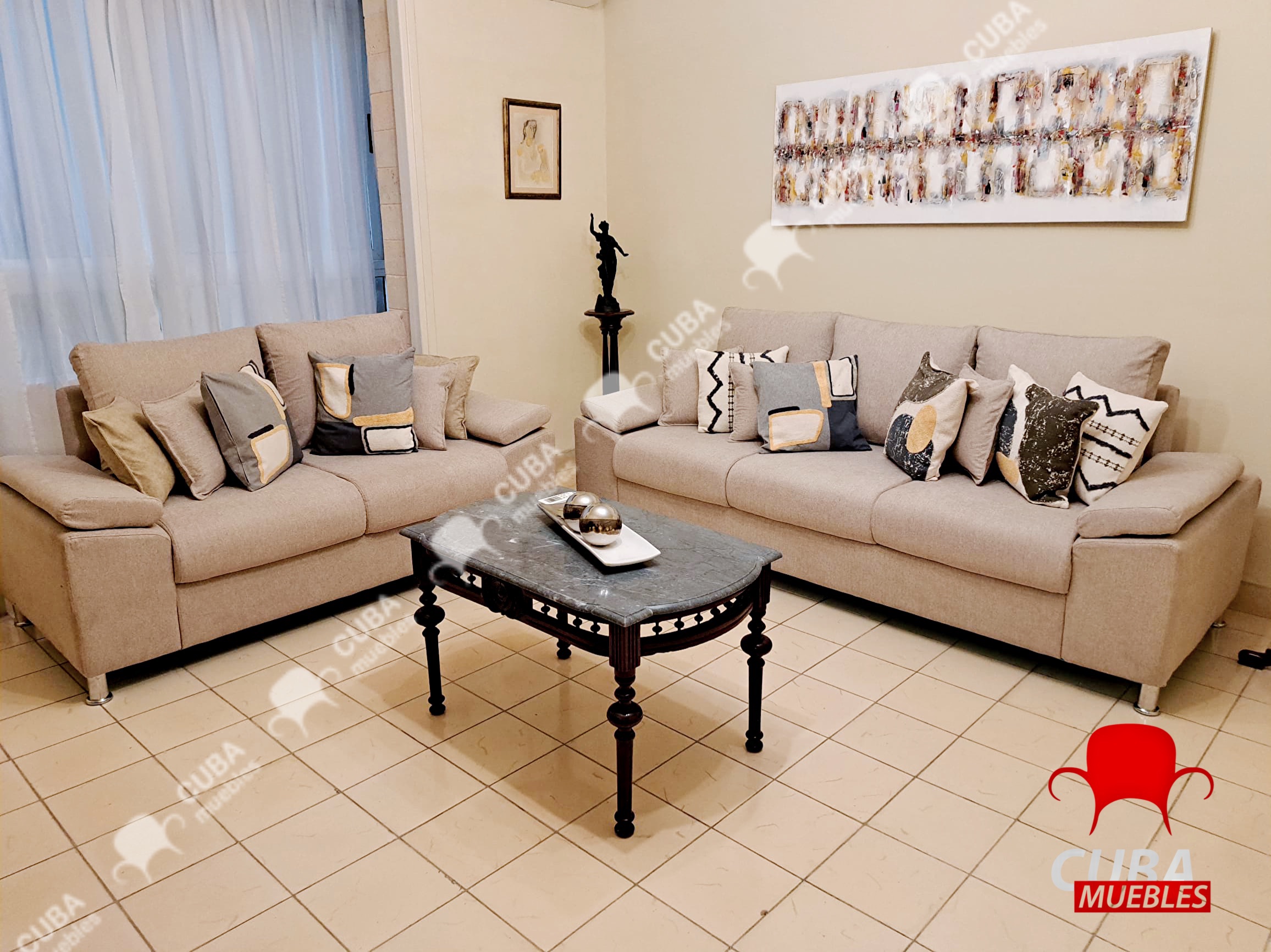 Andrea Nice sofá 3 y 2