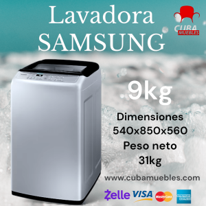 Lavadora SAMSUNG 9kg Automática