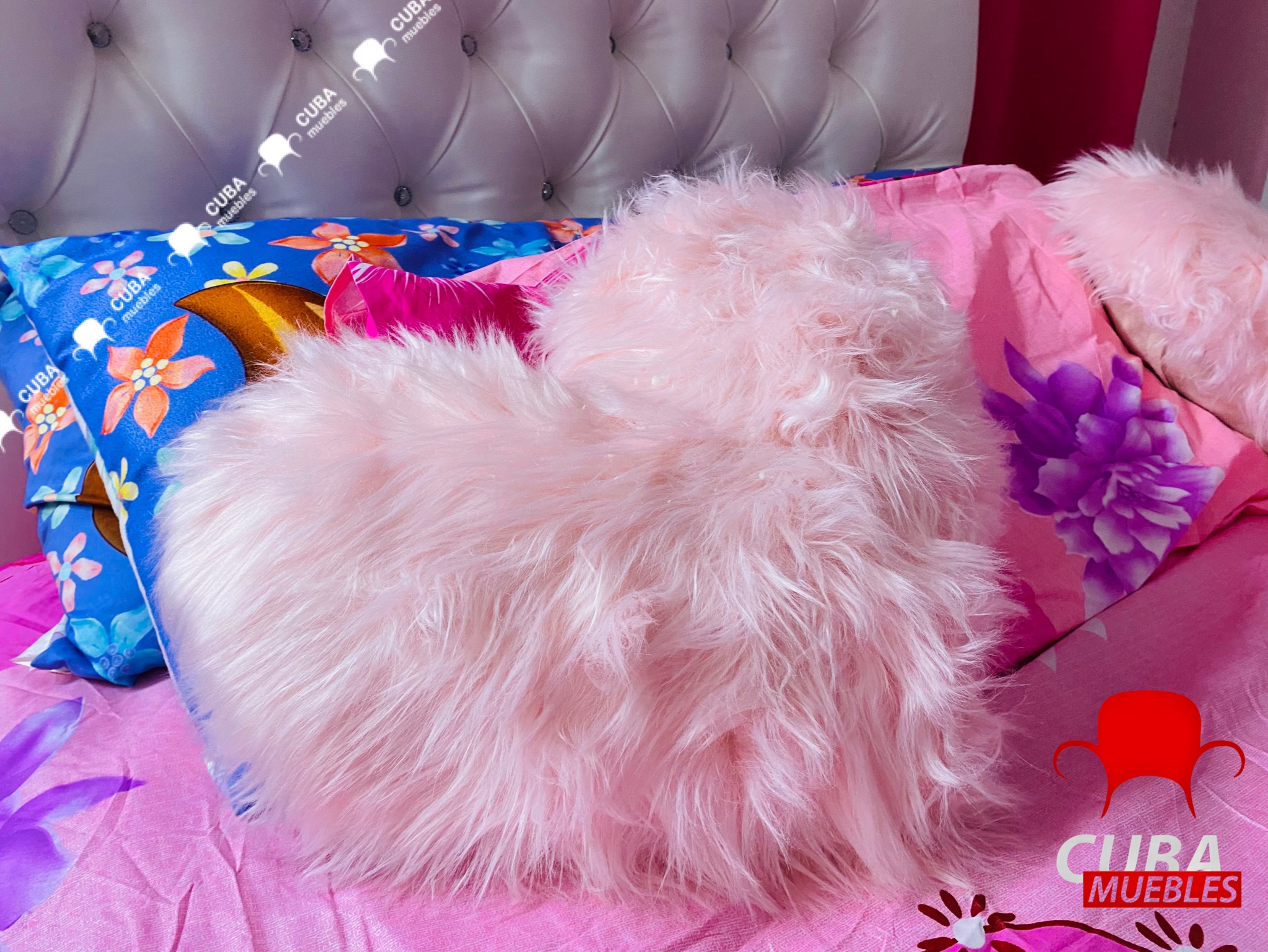 Cama Capitoné Camera