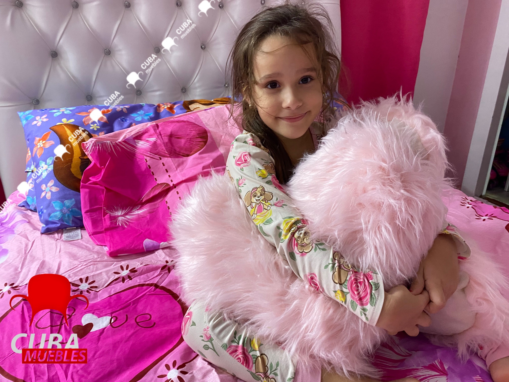 Cama Capitoné Camera