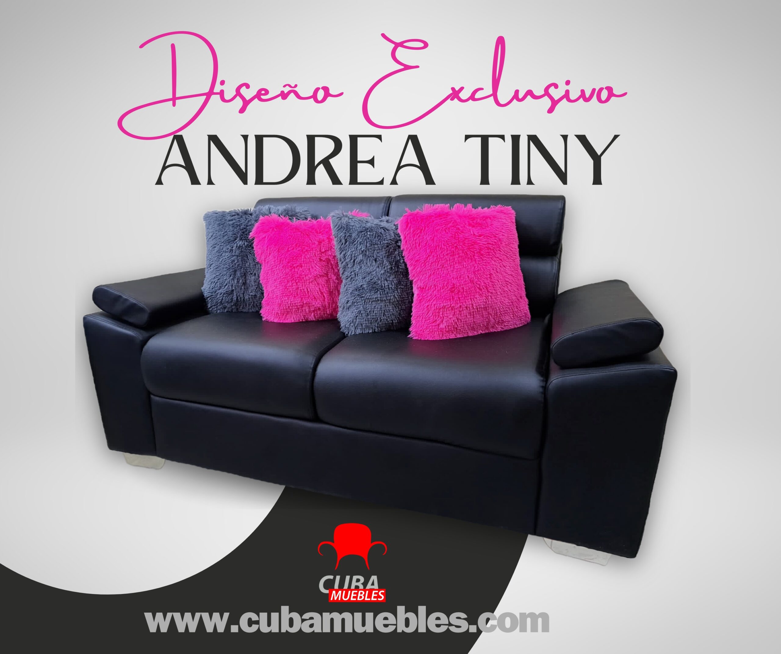 Andrea Tiny Sofá 2 plazas