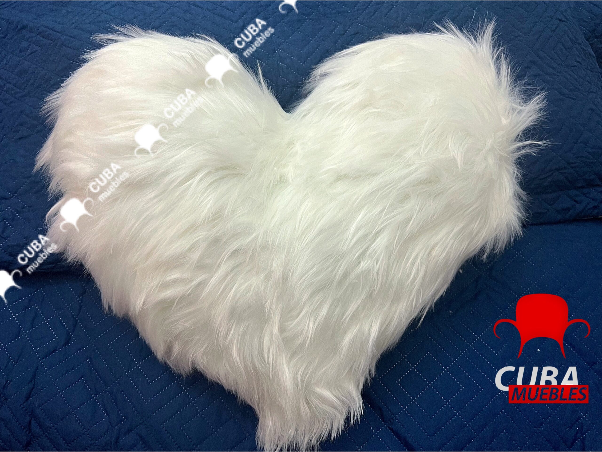 Cojines Decorativos de Corazón.