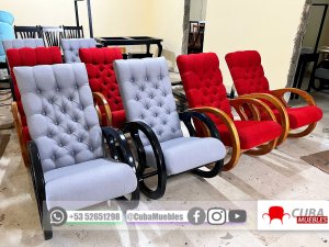 Sillones Chéster Grises