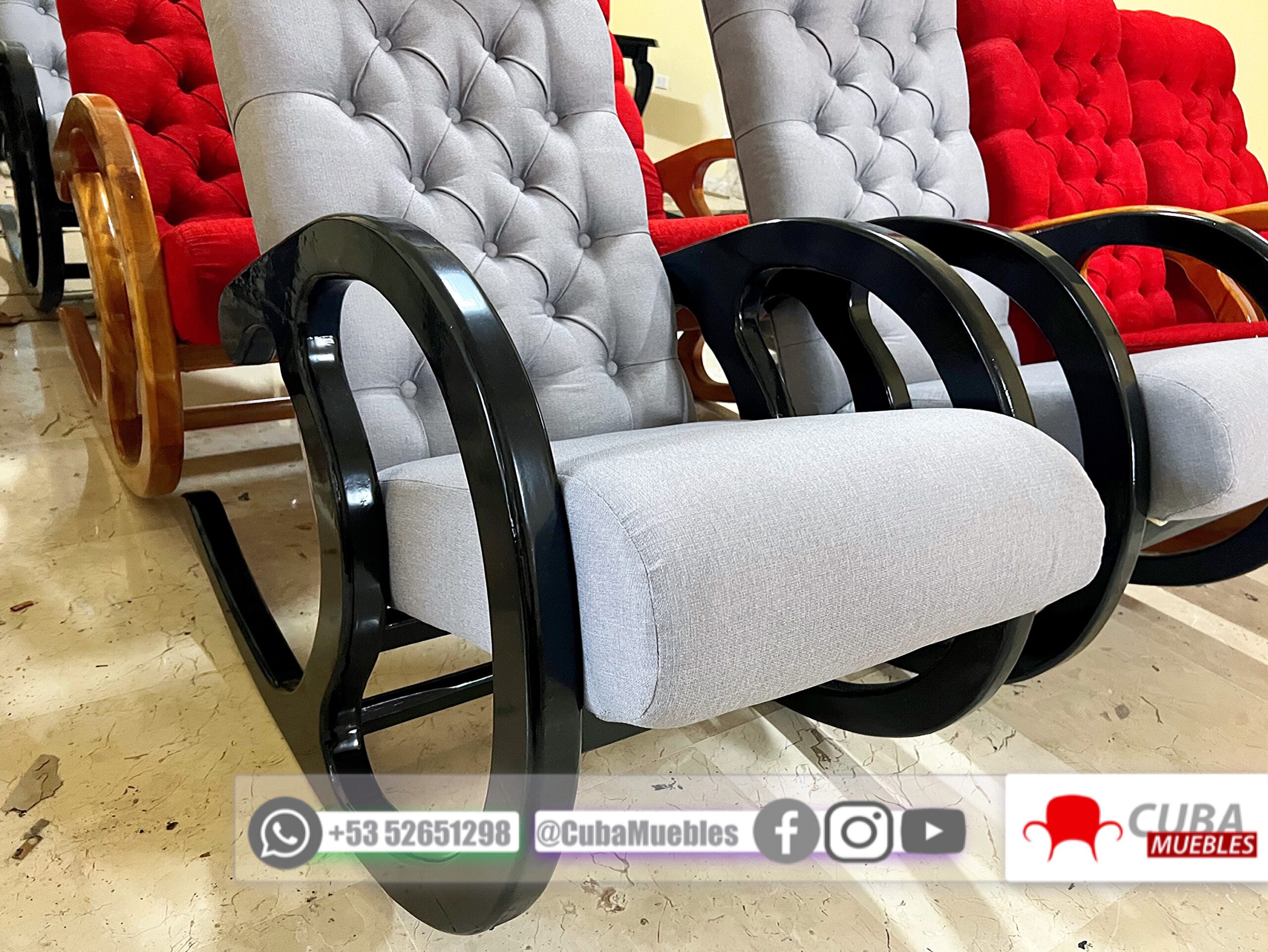 Sillones Chéster Grises