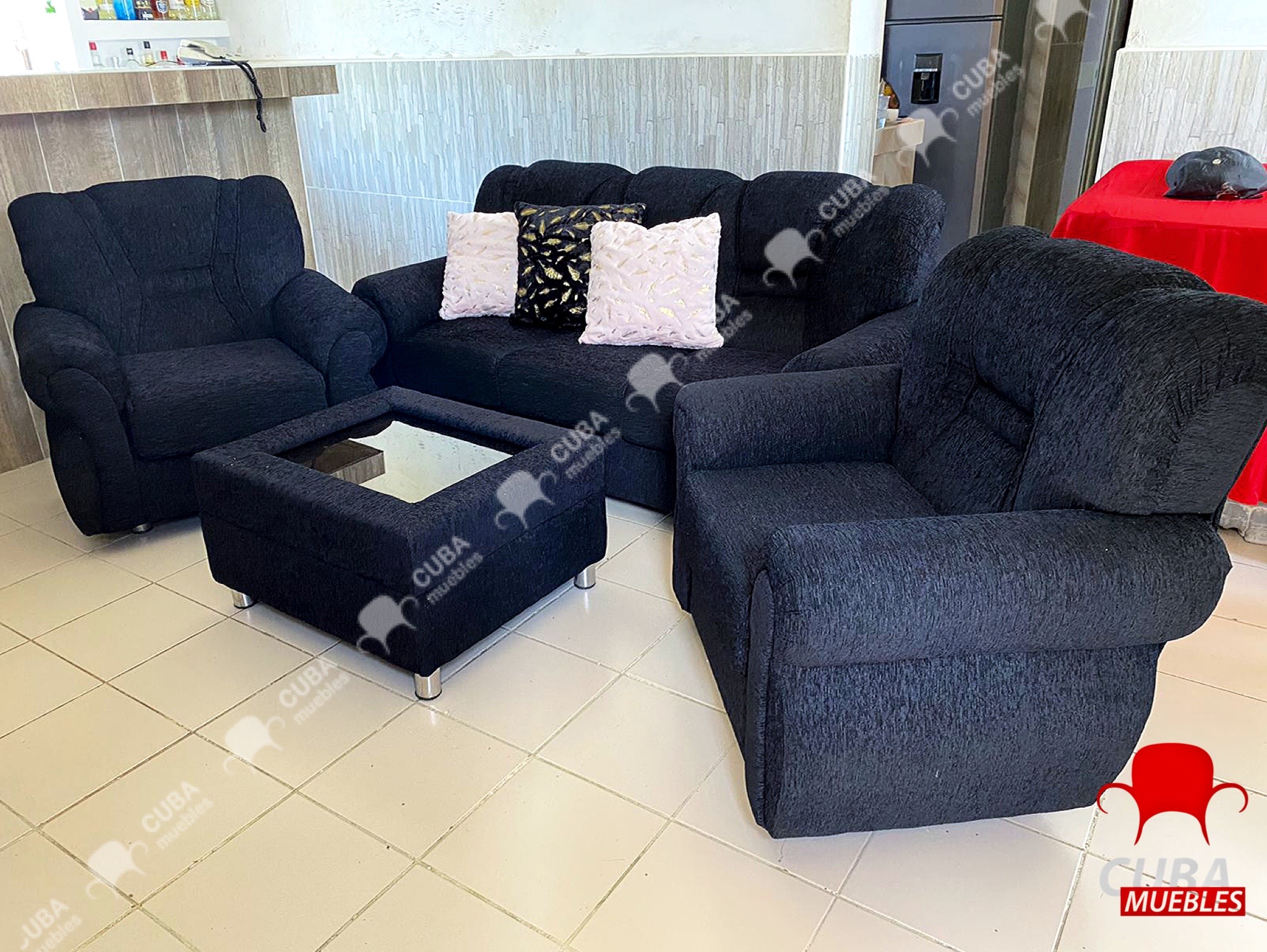 Brasileño Mini con mesita de centro