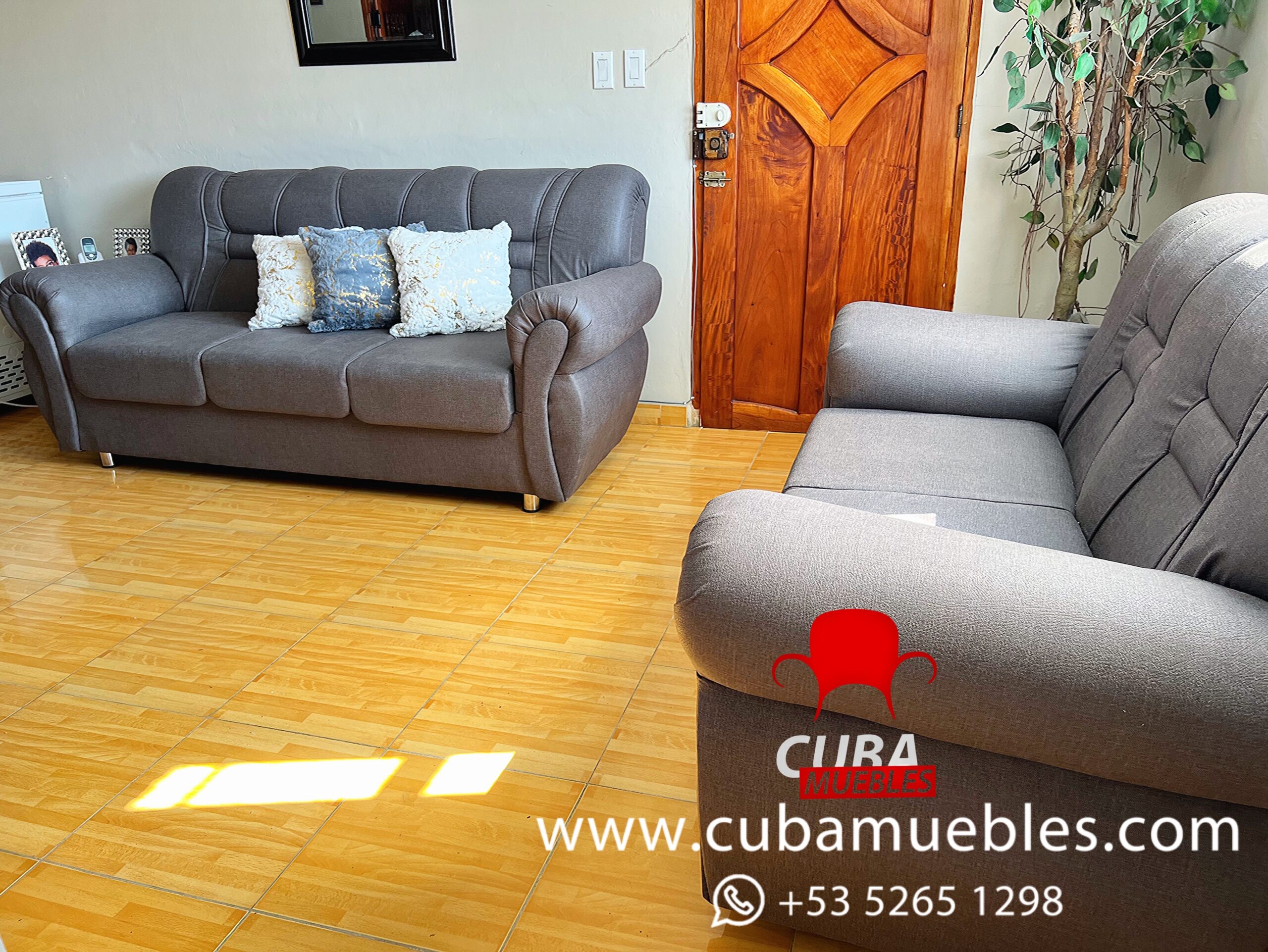 Brasileño Moderno Sofá 3 y 2