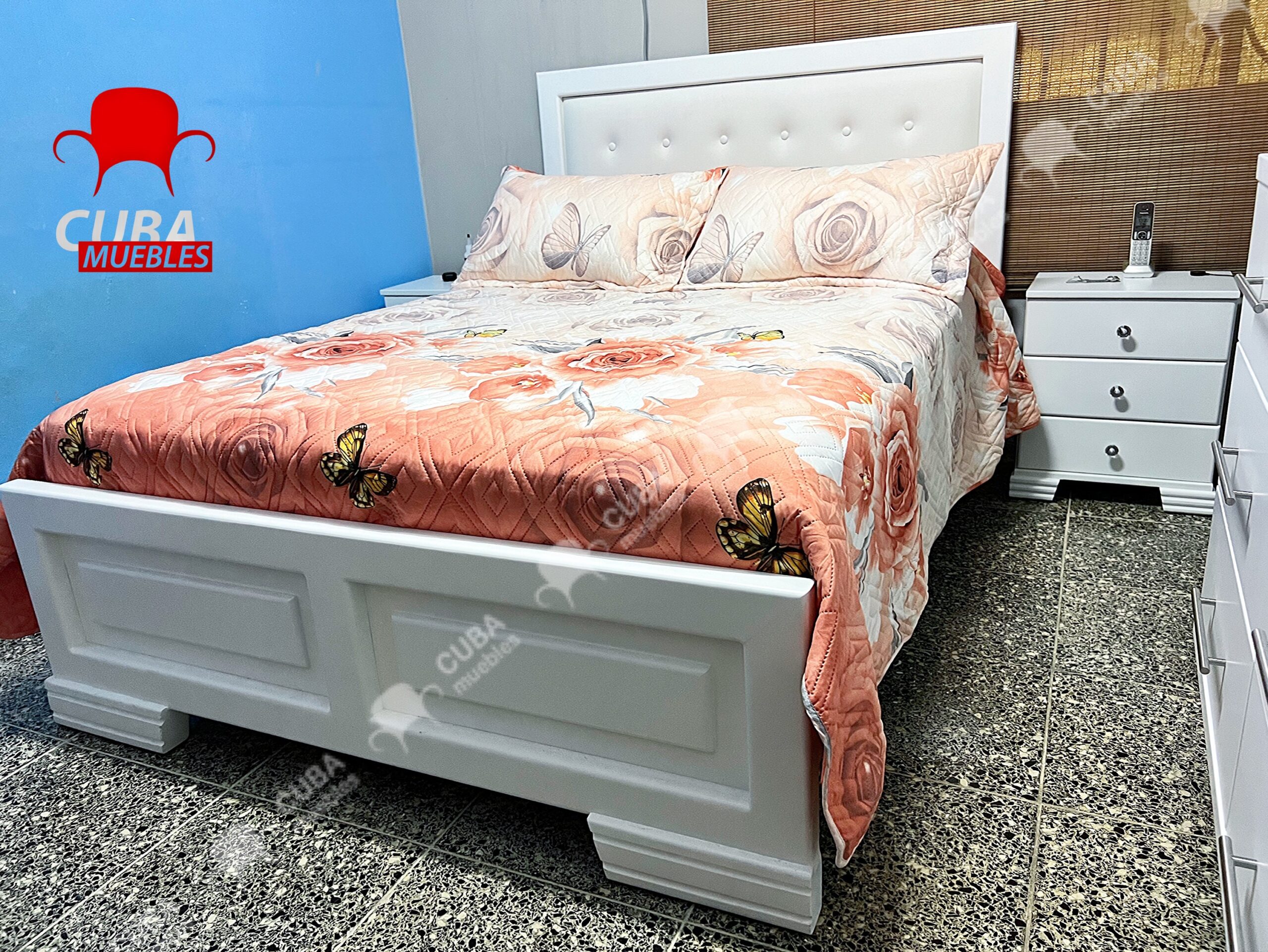 Cama Virgin Camera Blanca