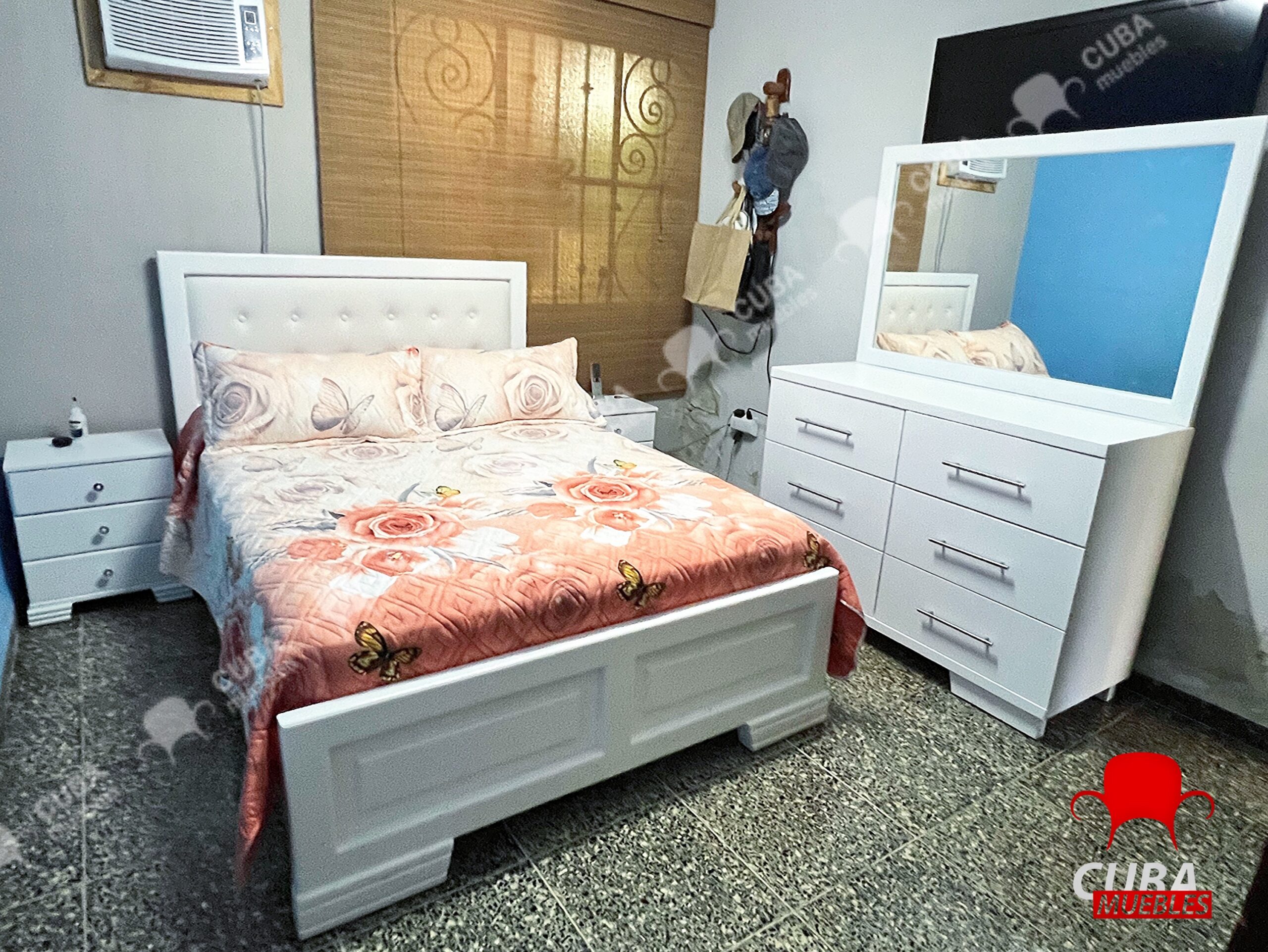 Cama Virgin Camera Blanca