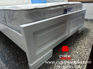 Cama Virgin Camera Blanca