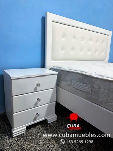 Cama Virgin Camera Blanca