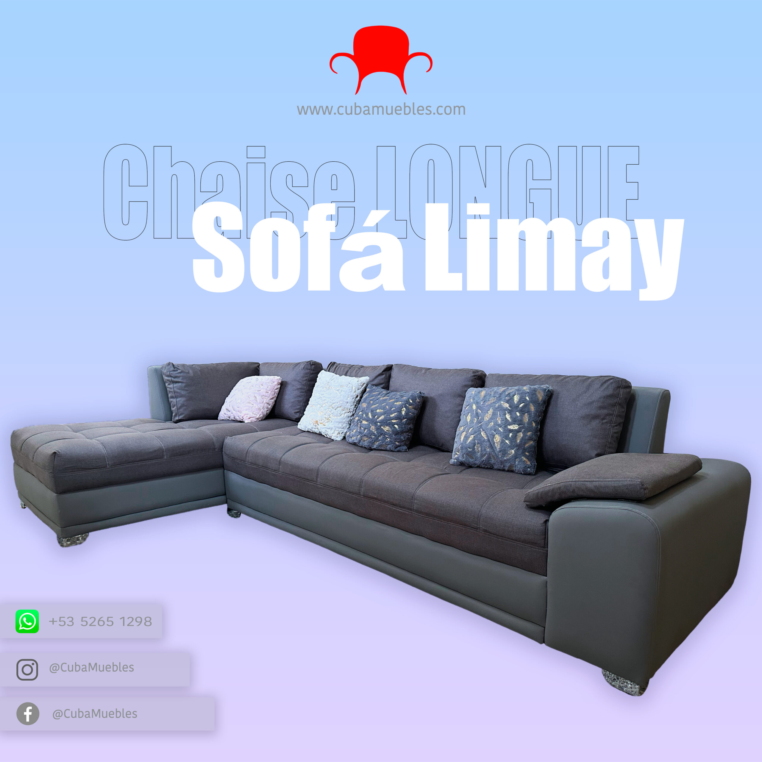 Chaise Longue Sofá Limay