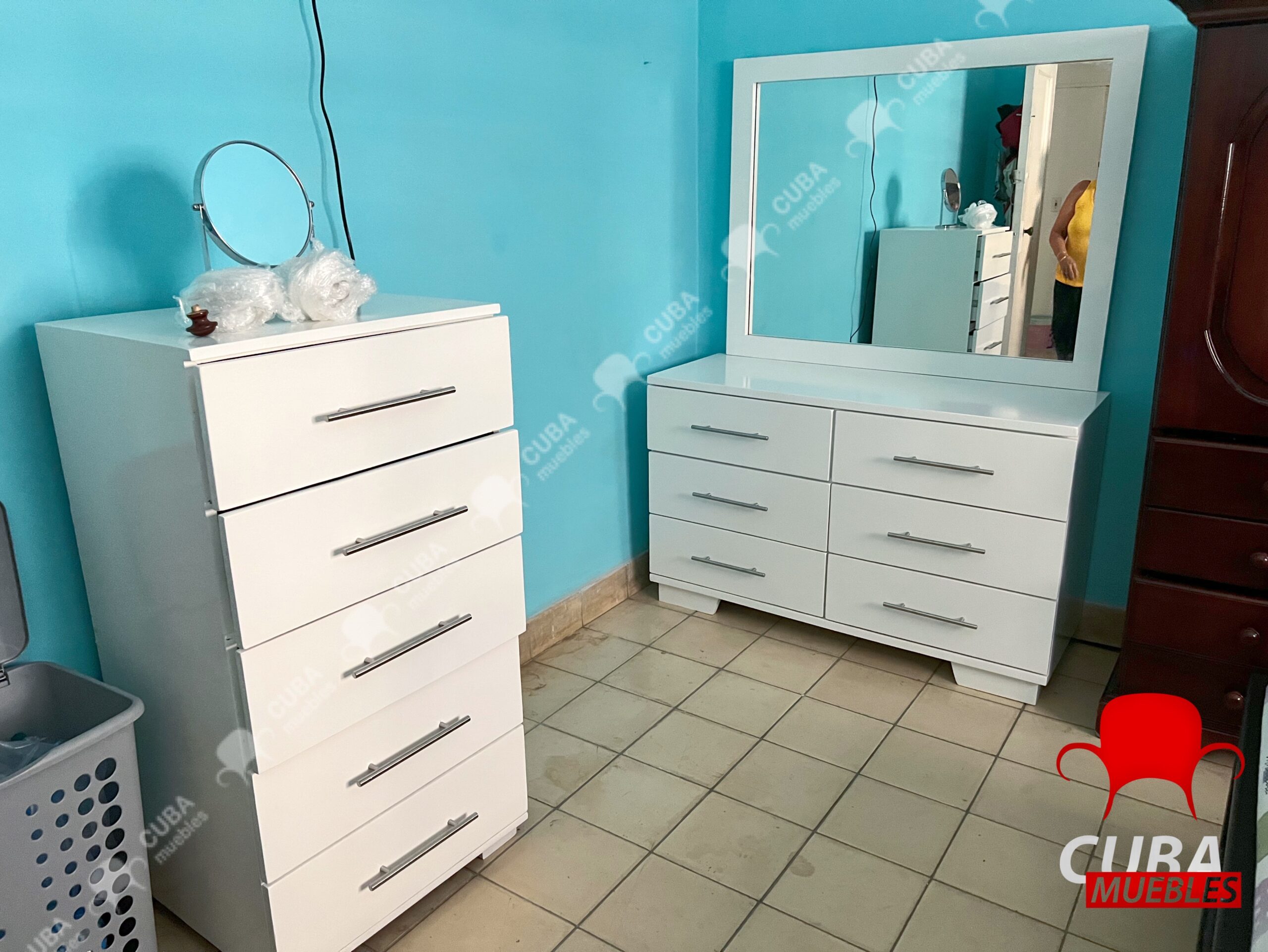 Gavetero Ikea 5 Gavetas Blanco