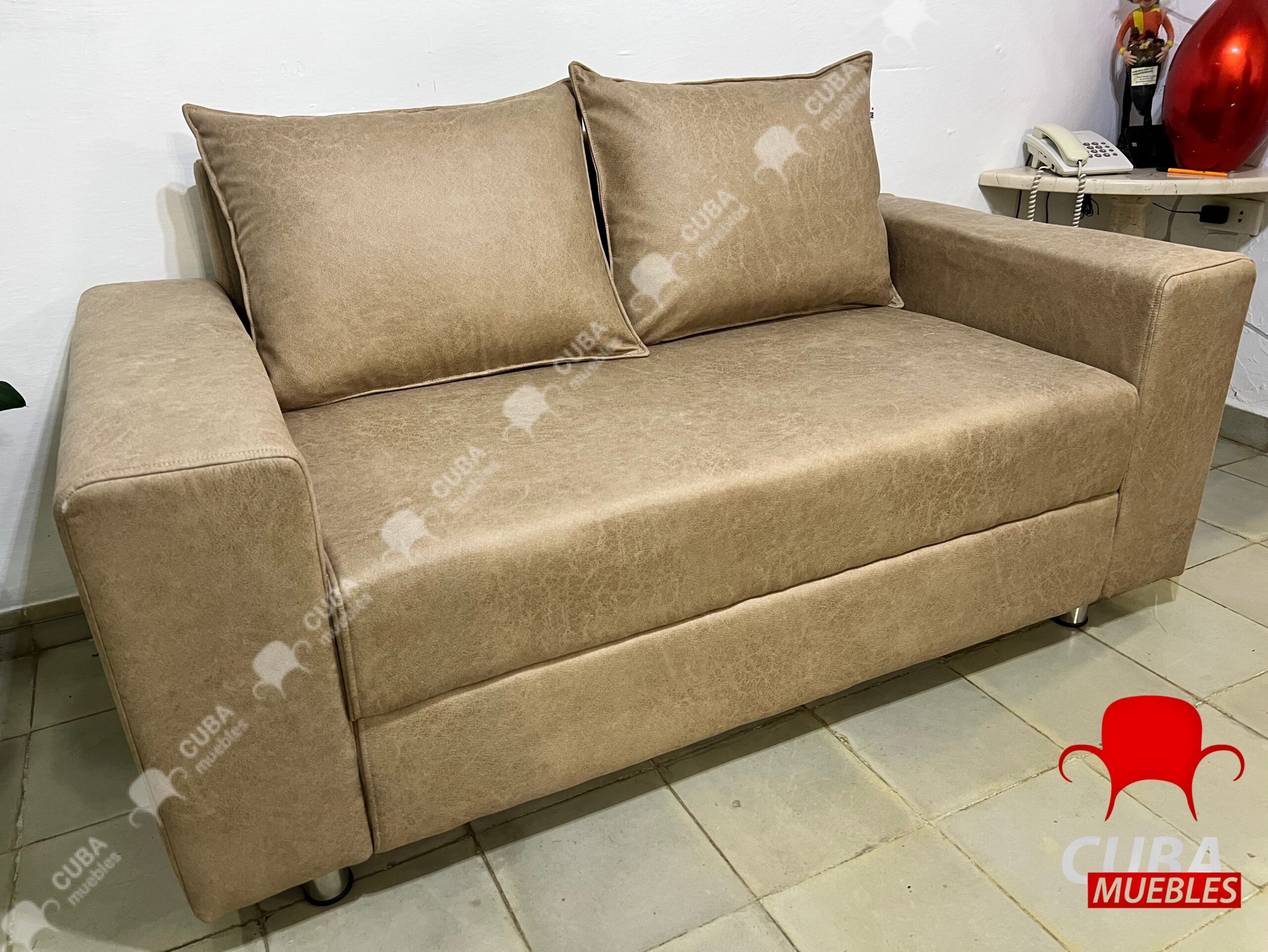 Set Sofá 2 plazas + Sillones