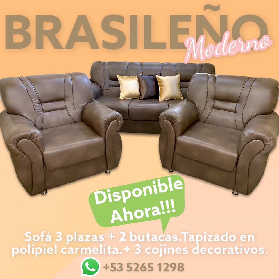 Brasileño Moderno - Polipiel Carmelita