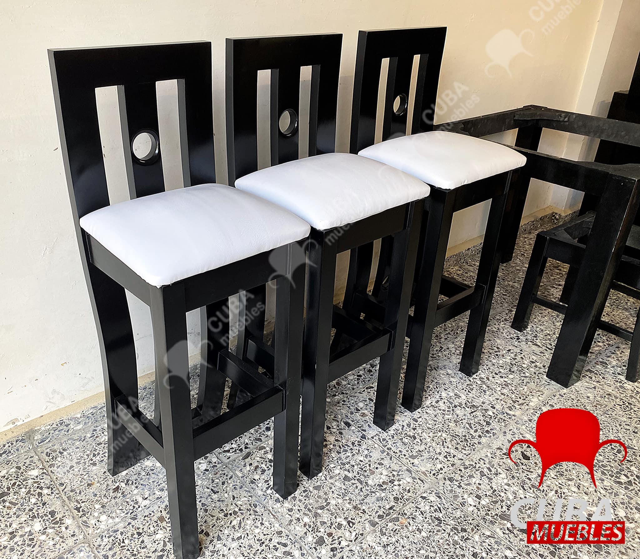 Banquetas Modernas set de 3