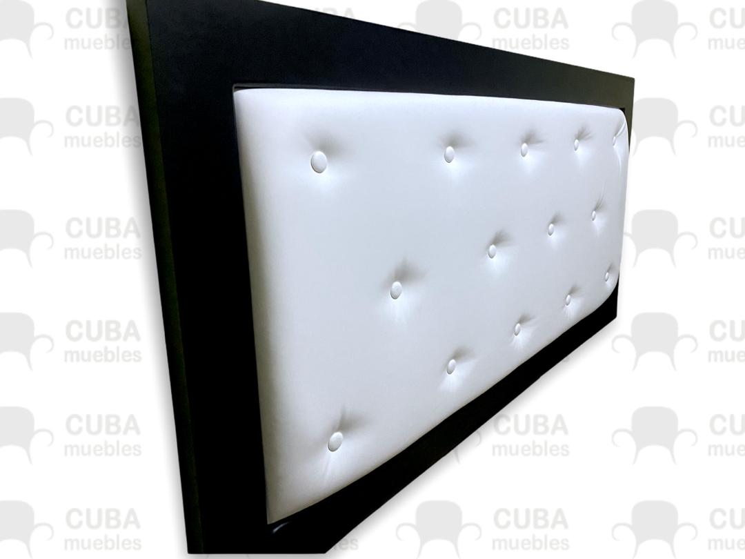 Cama VIRGIN Combinada Negro y Blanco