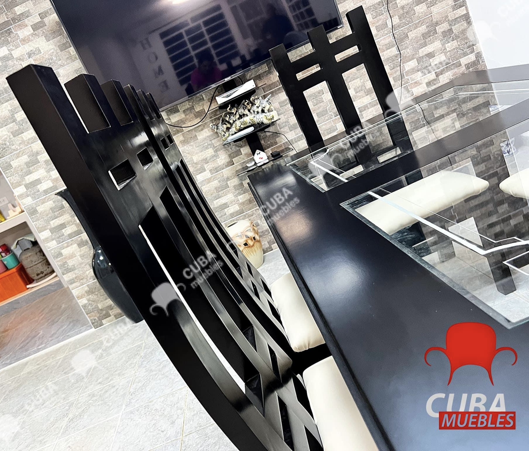 Comedor Madera Torres 6 plazas.