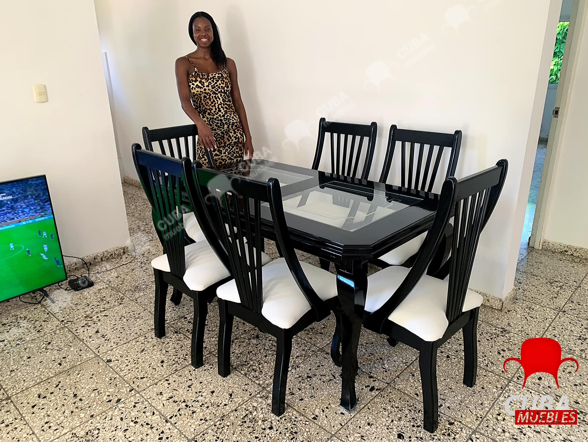 Comedor TROPICAL de 6 Sillas
