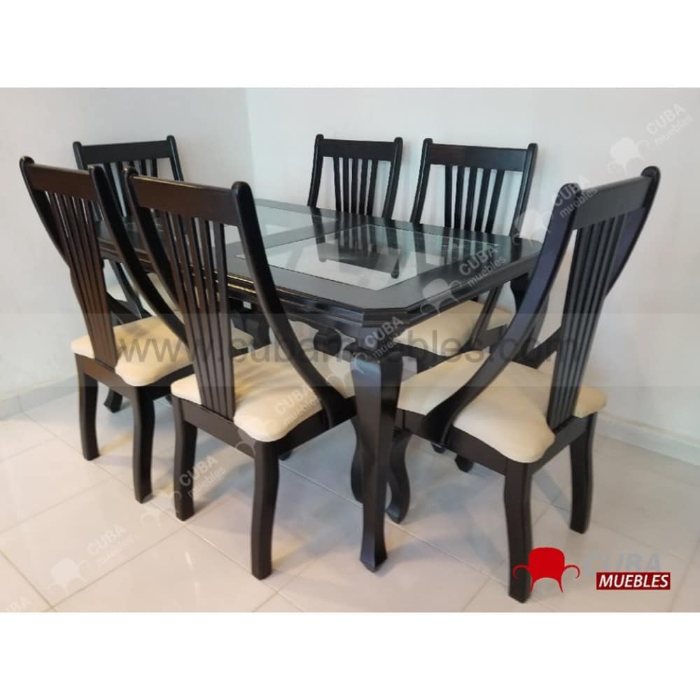 Comedor TROPICAL de 6 Sillas
