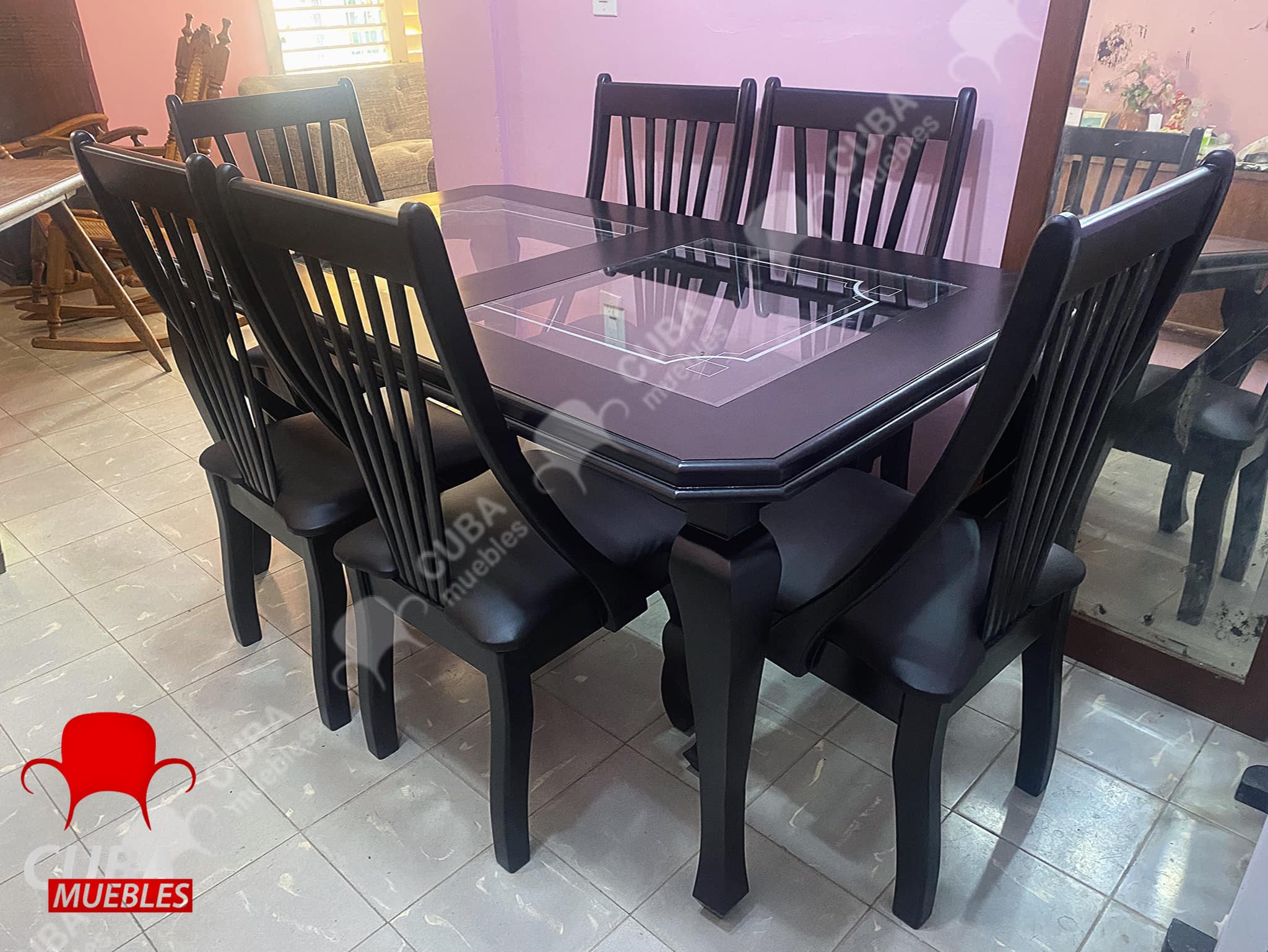 Comedor TROPICAL de 6 Sillas