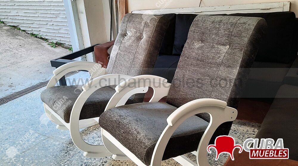 Sillones Javis - Chenille Gris